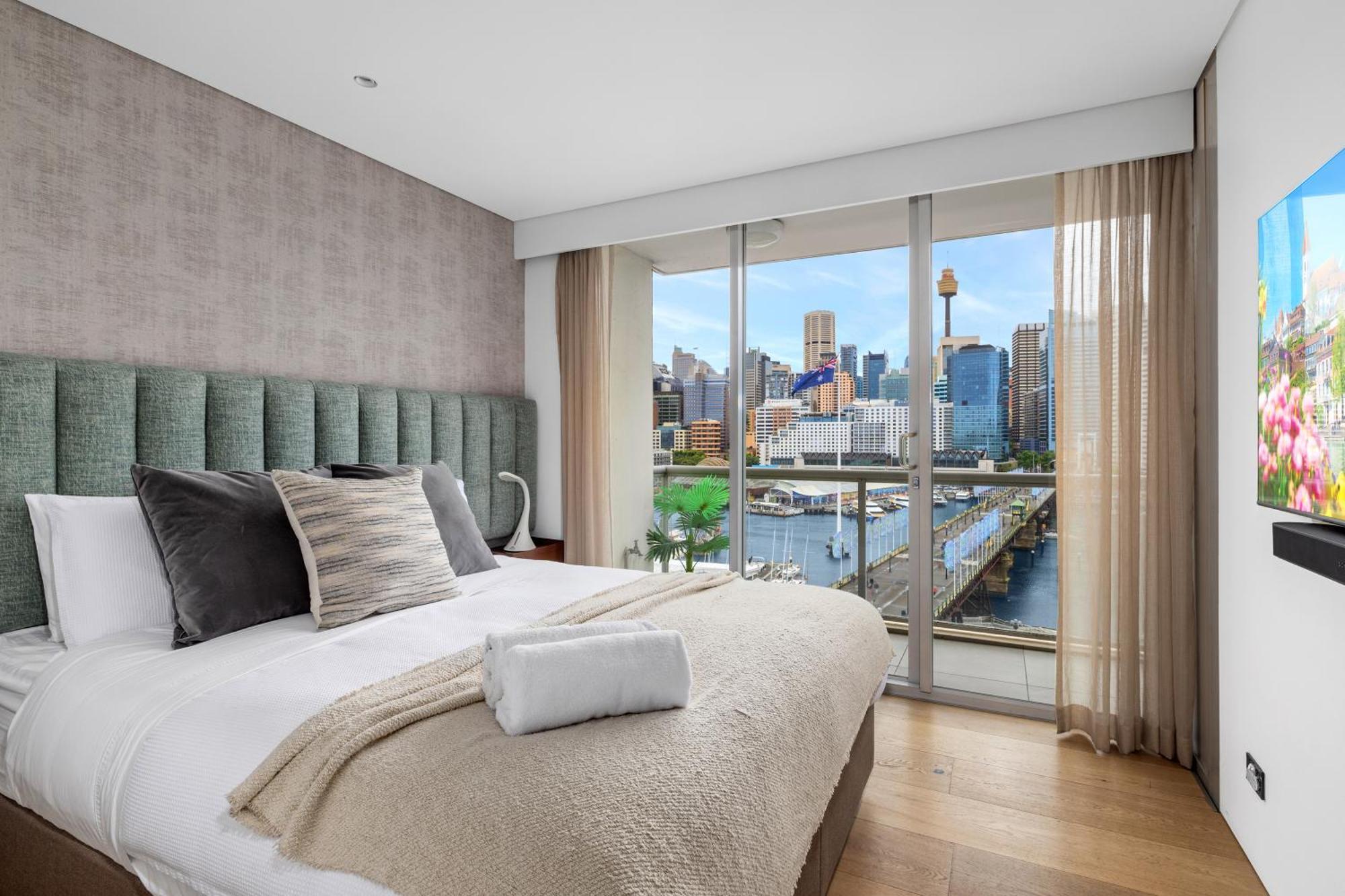 3 Bedroom Darling Harbour Apartment Sydney Bagian luar foto